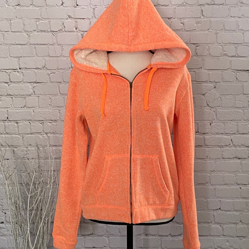 🛑SOLD🛑Full-Zip Hoodie/Faux Fur Lined Hood